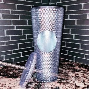 Starbucks 2019 BLING PLATINUM Studded Tumbler